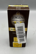 Jergens Natural Glow Instant Sun Drops Sunless Tanning Serum Face/Body NEW