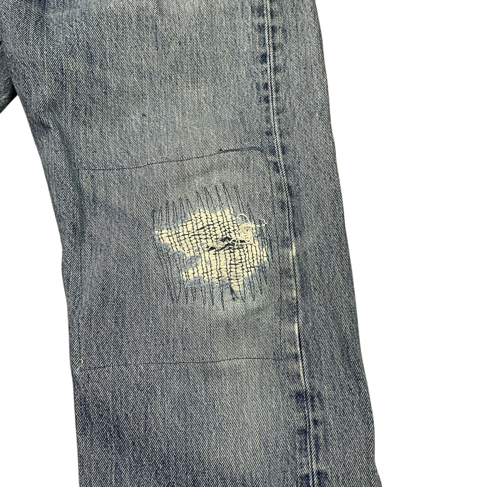 Levi's 501 Men's Original Fit Jeans - Blue thumbnail 3