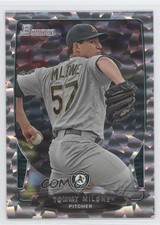 2013 Bowman Silver Ice Tommy Milone #118 fm0