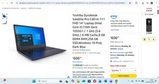 Toshiba Dynabook Satellite Pro C40-H-111 FHD 14" Laptop (Intel Core i5 (10th Gen