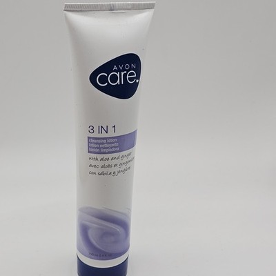AVON Care 3-in-1 Cleansing Lotion with Aloe and Ginger 3.4 oz 2011 New Old Stock