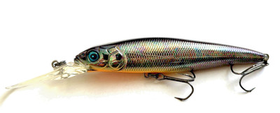Megabass Live-X Revenge Wobbler, Crankbait, Kunstköder, 9 cm, Suspending