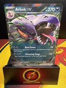 all types of rare pokemon cards Pokemon card ex Arbok 24/165 English – SHPNPokestore main image 1