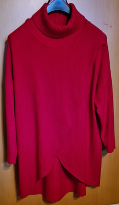 Pulli Liberty rot Damen Modisch Boutique Sommer top Form Schön für Abends gut !