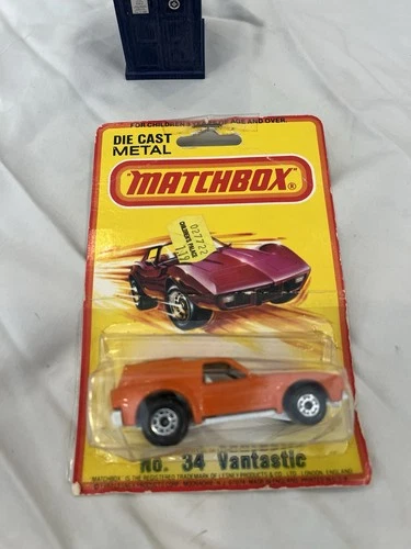 Vintage Matchbox Car, No.34, Vantastic.