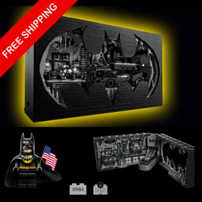 Dark Hero Cave Display Model   3981 PCS Collector Building Set