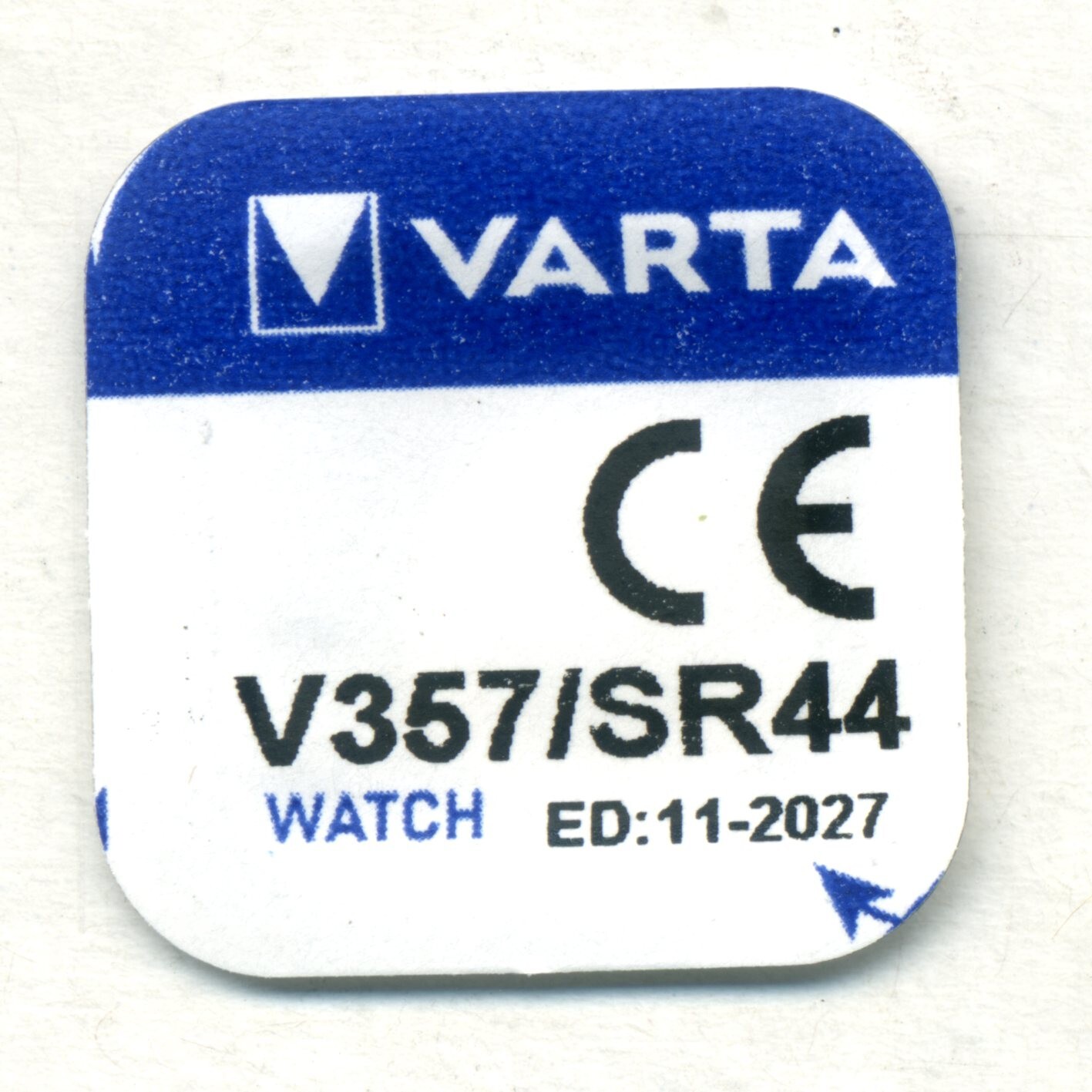 10 x VARTA 357 SR1154 SR44W 1.55V Silver Oxide Watch Cells Batteries