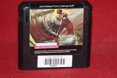 Jack Nicklaus' Power Challenge Golf (Sega Genesis 1993) Authentic Game Cartridge