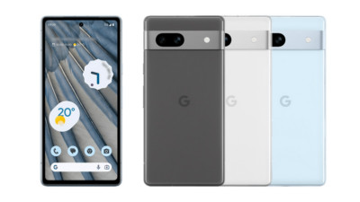 Fully Unlocked  Google Pixel 7A   128GB (Charcoal Sea Snow coral) - OPEN BOX