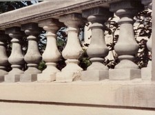 Six  Seamless Baluster Molds For Concrete Production