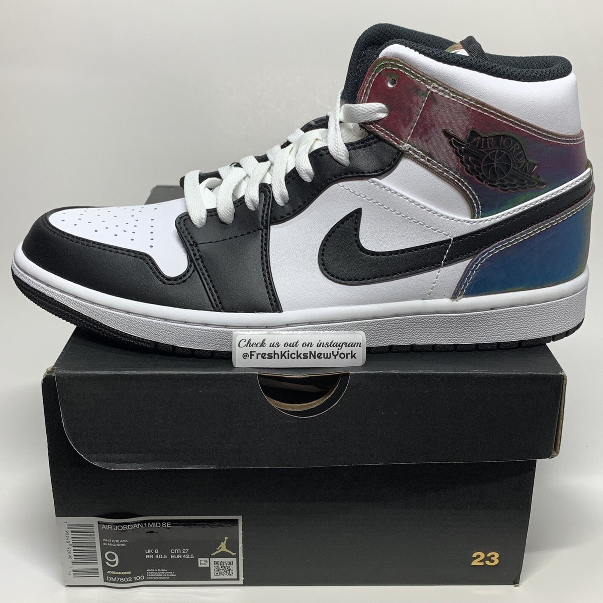 Jordan Mid Heat Reactive Men Size New DM7802-100 Air Jordan