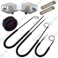 FüR Renault Megane 2 - 3 TüRer Elektr. Fensterheber Reparatursatz - Vorne Rechts