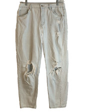 Wild Fable Jeans, Juniors Size 12, Light Denim, Faded  Distressed