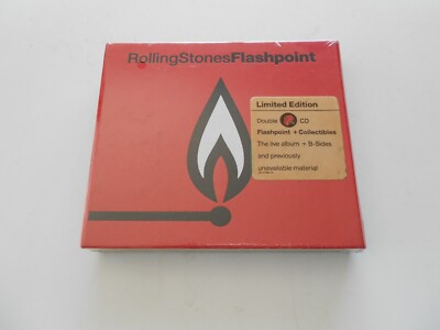 Rolling Stones Flashpoint + Collectibles Double CD Set C2K 47880