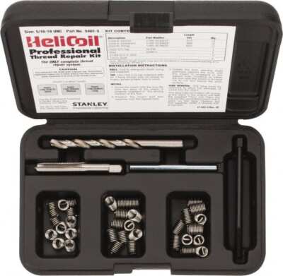 Heli-Coil 5401-5 Thread Repair Kit: Threaded Insert 0.469'' Insert Length