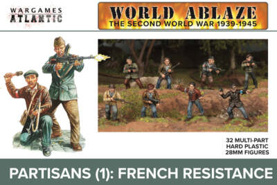 World Ablaze: Partisans (1) French Resistance by Wargames Atlantic