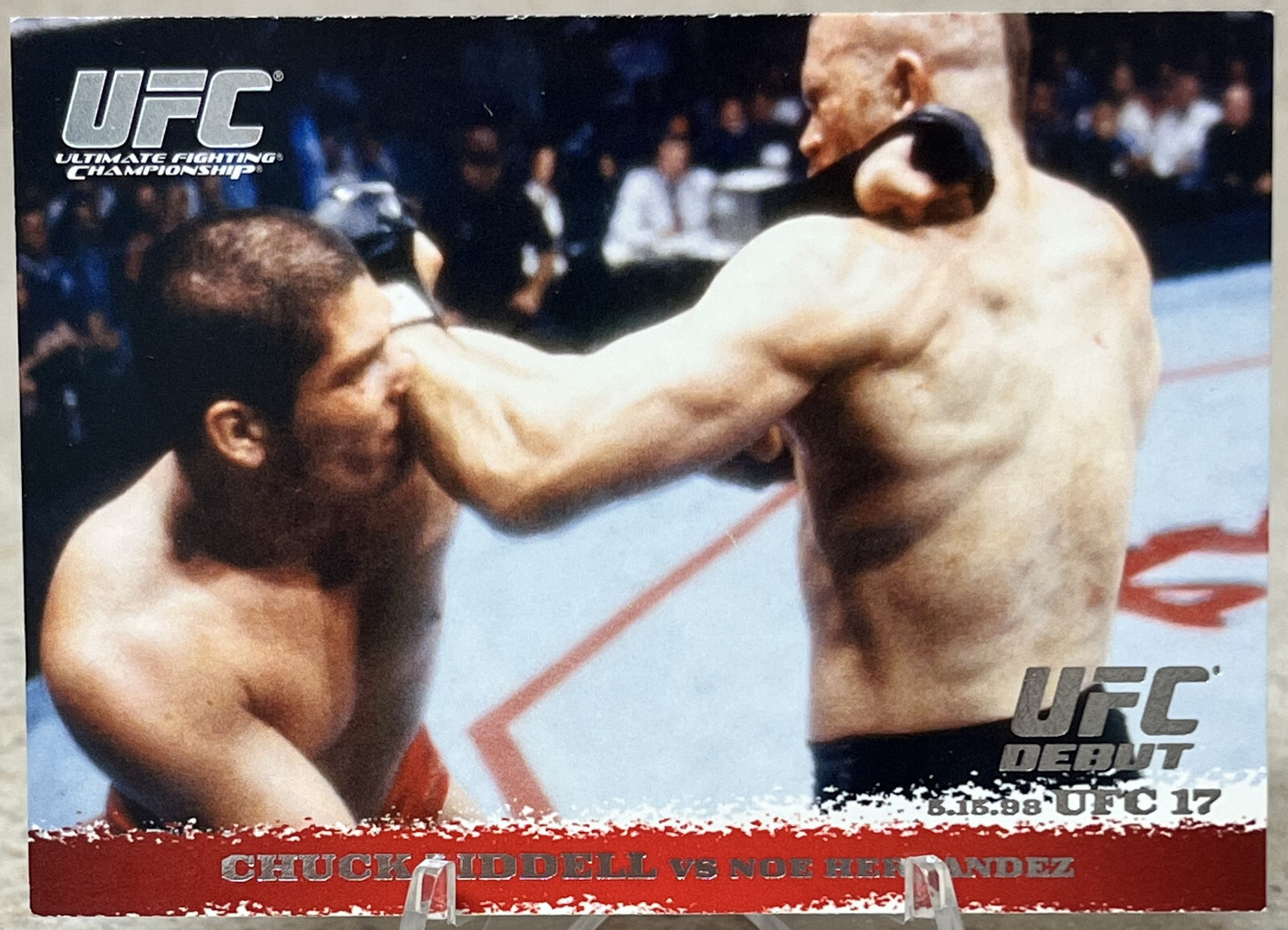 2009 Topps UFC Round 1 #5 Chuck Liddell Rookie Card RC Rookie