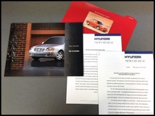 2003 Hyundai Accent 24-page Vintage Car Sales Brochure Catalog and Press SET