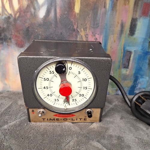 Vintage Original Master TimeOLite P59 Darkroom Safelight Enlarger