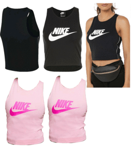 nike cropped vest