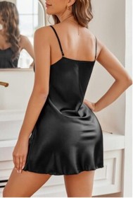 Sexy Women's Lingerie Silk Nightwear Sleepwear Dress Teddy Babydoll Pajamas Set