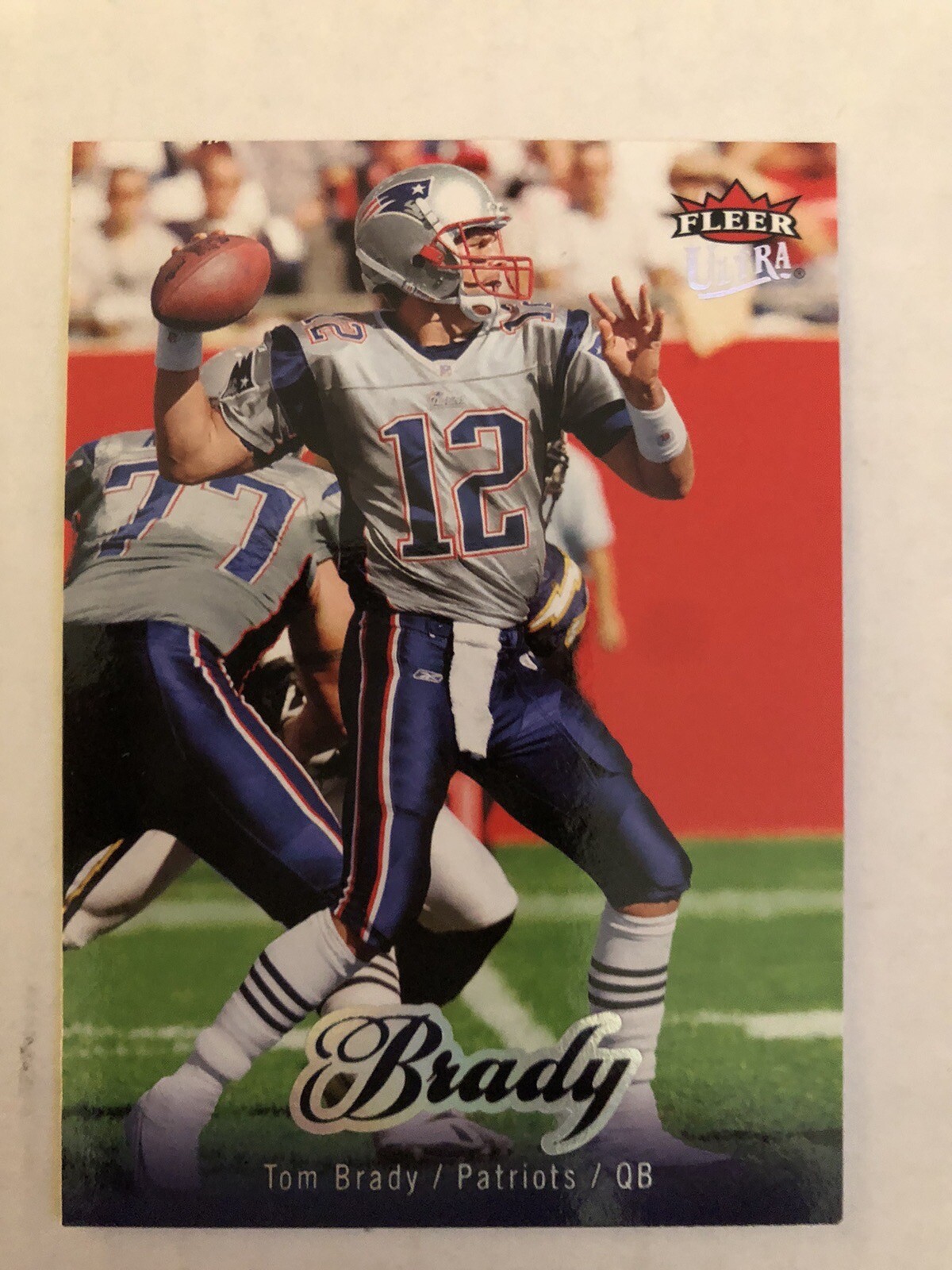 2007 Fleer Ultra Retail Tom Brady #116 NEW ENGLAND PATRIOTS TAMPA BAY BUCS MINT