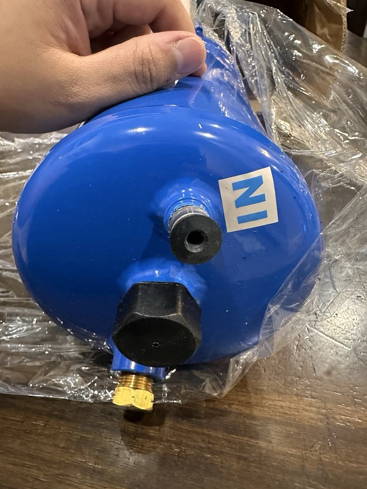 Henry Liquid Receiver S-8064 Kk Danfoss 119-8191A  3/8" ODS x 1"R/L 450 PSIG NEW - Image 3 of 4