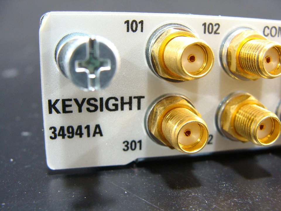 Keysight / Agilent 34941A Quad 1x4 50 Ohm 3 GHz Multiplexer Module for 34980A - Image 3 of 4
