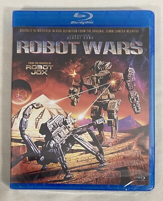 Robot Wars NEW Blu-ray Action Adventure Sci-Fi Futuristic Jox Full Moon Features