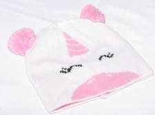 Children Youth Winter Hat Autumn Soft Warm Cute Beanie Cap w Animal Face