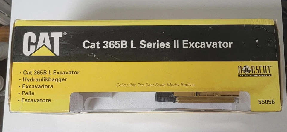 Norscot 1:50 Scale Caterpillar CAT 365B L Series II Excavator # 55058 - Image 2 of 4