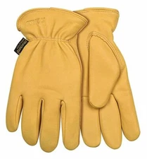 Kinco 90HK-L Men's Lined Grain Deerskin Driver Glove with Heatkeep, Large