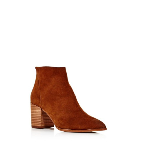 Кожаные ботильоны AQUA Dante с острым носком цена 129 долларов Размер 65 М M1 179 НОВЫЕ 4190₽