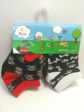 Infant Low Cut Socks 0 To 12 Months Five Pair