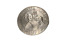 1977 Queen Elizabeth II Silver Jubilee Commemorative Crown Coin Royalty Collect
