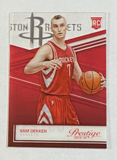 2015-16 Panini Prestige Acetate Rookie Card #8 Sam Dekker Houston Rockets