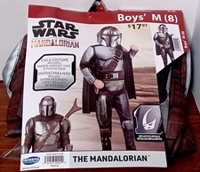 Jazwares Star Wars The Mandalorian Costume Boys Size M 8 New