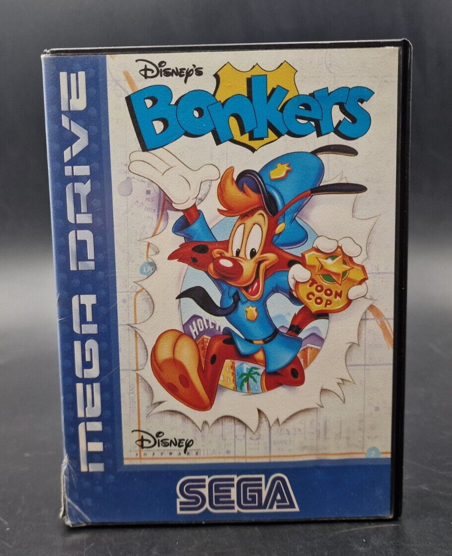 Disney's Bonkers - SEGA Megadrive Mega Drive - Sans Notice - PAL - Bon Etat