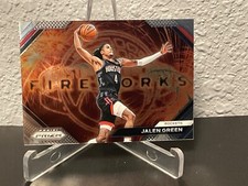 Jalen Green, Houston Rockets - 2023-24 Panini Prizm NBA…Fireworks Insert