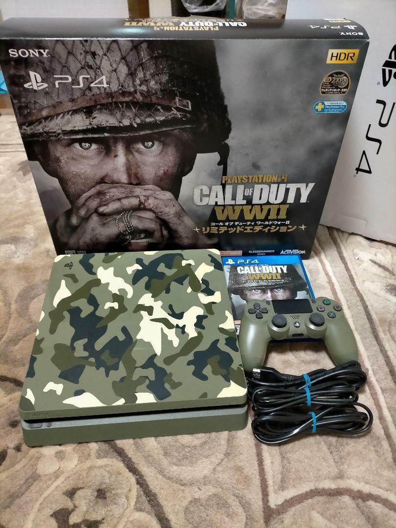 Sony PlayStation 4 PS4 Call Of Duty WWII Limited Edition Box Game Console  Japan