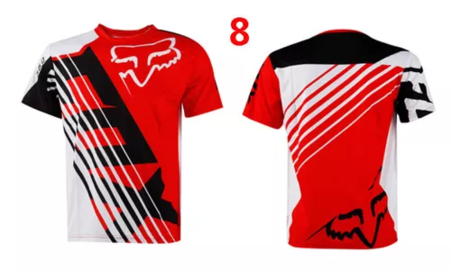 Herren Bike Motocross Jersey Fahrrad Sportswear Downhill MTB Trikott T-Shirt - Bild 21 von 37