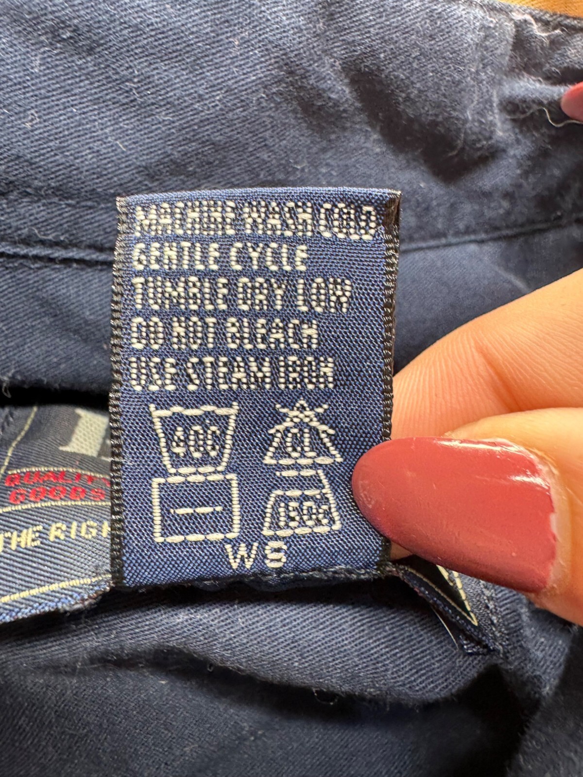 Basic Options Tall Striped Button-Up Shirt 100% C… - image 4