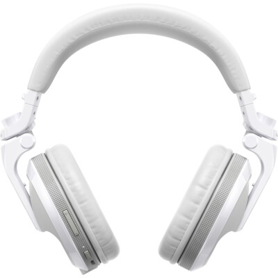 Pioneer DJ HDJ-X5BT Bluetooth Over-Ear DJ Producer Headphones (Gloss White)