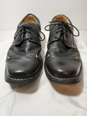 Mens Shoes Size 9D Formal Black Leather Studio Belvedere  display picture 1
