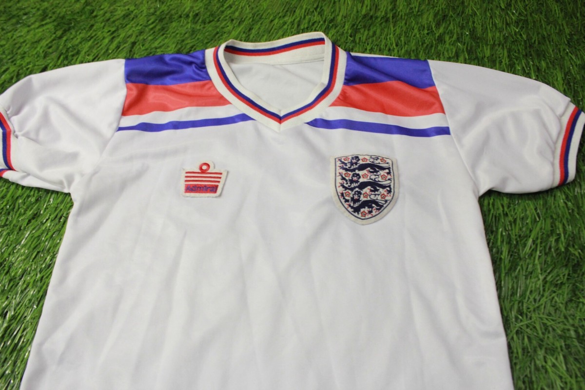 ENGLAND TEAM 1980/1983 FOOTBALL SHIRT JERSEY HOME ADMIRAL ENGLAND TEAM 1980/1983 FOOTBALL SHIRT JERSEY HOME ADMIRAL