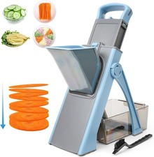 Upgrade Safe Mandoline Slicer Plus, Adjustable Potato Slicer, Vegetable Chopp...