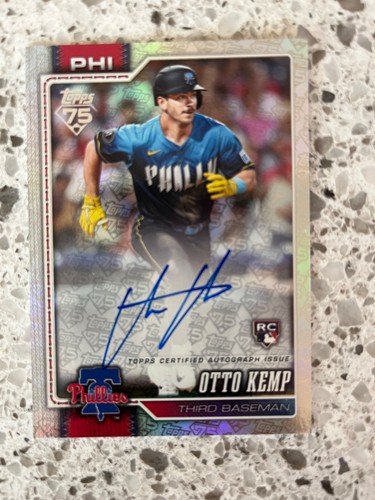 2026 Topps Series 1 Otto Kemp Flagship Real One Autographs (RAW)