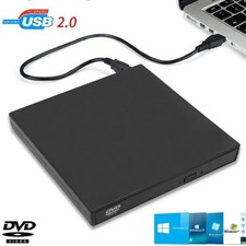 Masterizzatore Esterno DVD CD/RW USB Portatile per PC Notebook Mac Lettore
