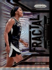 2025 Panini Prizm WNBA #2 Jackie Young Fractal