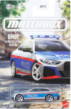 Matchbox 2026 - BMW i4 Police Sedan Berline - European Series - 02/05 - NEU OVP